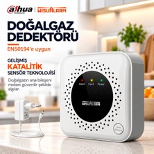 Wisualarm GA40A Doğalgaz Dedektörü – Gaz Alarm Cihazı – Dahua Technology