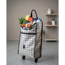 Tekerlekli Pazar Çantası 35L