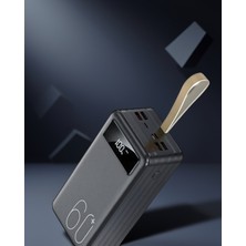 Powerbank 60000 Mah Dijital Göstergeli 4 Portlu