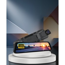 Çift Kamera Dokunmatik Dikiz Aynası 1080P G Sensörlü