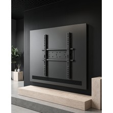 Sabit Tv Duvar Braketi 50-95 Inch Ince Profil Çelik Yapılı