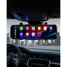 Ayna Carplay 9.66 Inç IPS Geri Görüş Kamerası Destekli
