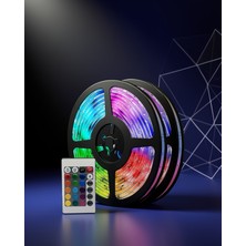 5 Metre Kumandalı Rgb LED Şerit