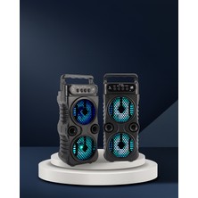 Bluetooth Hoparlör LED Işıklı 3 Inç