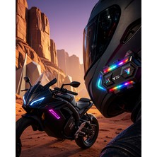 Bluetooth Kask Iletişim Sistemi Çift Telefon Destekli