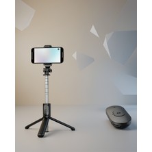 360 Derece Dönen Selfie Çubuğu 680MM Uzunluk