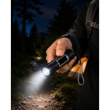Şarjlı El Feneri 4 Mod 100.000 Saat LED Ömrü XUCZZZHS41LAMB-3