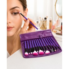 12 Parça Makyaj Fırça Takımı Ergonomik Saplı UCZZ12PARÇAMAKYAJFIRÇASI-4
