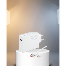120W Mi Turbo Akıllı Tanıma Çipli Hızlı Şarj Cihazı