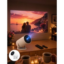 Ayaklı Sinema Projeksiyon Cihazı 1036X600P Lazer Görüntü