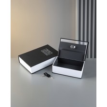 Kitap Görünümlü Çelik Kasa Iki Anahtarlı 18,5 x 11,5 x 5,6 cm