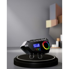 Bluetooth 5.4 Hoparlör 500MAH Pil Fm Radyo LED Ekran