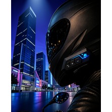 Motosiklet Kask Bluetooth Kulaklık Uzun Pil Süreli