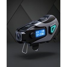 Kask Içine Uygun Bluetooth Kulaklık Su Geçirmez ve Kamera Entegre