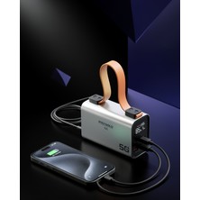 50000 Mah Süper Hızlı Şarjlı LED Dijital Göstergeli Powerbank