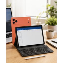 Tablet Pc Klavye Kılıf Ekran Koruyucu Set