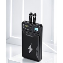 Powerbank 10000 Mah 22.5W Hızlı Şarj Dahili Kablo