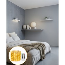 Dekoratif Perde Peri LED Günışığı 8 Fonksiyonlu