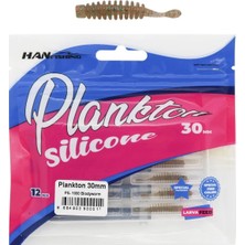 Han Fishing Hanfish Plankton 30MM 3cm Lrf Silikon Yem 12 Adet PS1000 Bloodworm