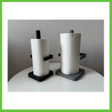 Bezos Minimalist Kağıt Havlu Standı Tezgah Üstü Havluluk Mutfak Aksesuarı Dmc