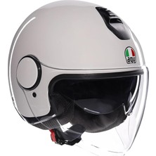 Tr Eteres Motosiklet Kaskı Açık Kask Mono Materia White L