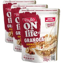 Tr Life Hurmalı Elmalı Granola 200 gr (3 Paketi)