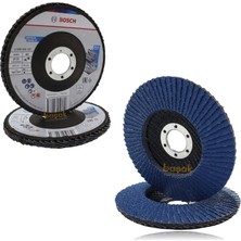Tr X451 Flap Disk 125 mm 40 Kum Metal ve Paslanmaz 2608626137