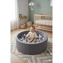Tr Bubble Pops Gri Top Havuzu, 150 Toplu, 85 cm Çap, Bebek Oyun Havuzu