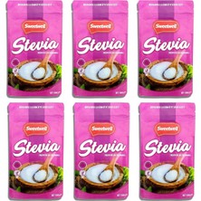 Tr Stevia Prebiyotik Lifli Toz Sofralık Tatlandırıcı 500 gr x 6 Adet