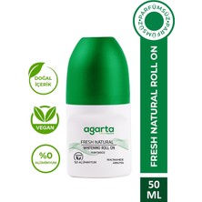 Tr Parfümsüz Ter Kokusu Önleyici 24 Saat Etkili Beyazlatıcı Unisex Natural Roll-On 50 ml
