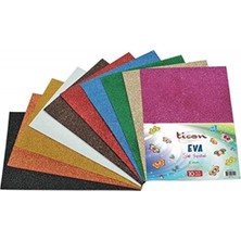 Tr Eva Simli Resim Klasörü, 20X30 Cm, 10'lu Set, Renkli
