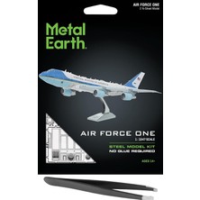 Tr Metal Earth Air Force One 3D Cımbızlı Metal Model Kiti Paketi