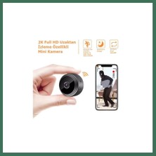 Bezos Blue Inter Mini Kamera 1080P Hd Wifi (Gizli, Miknatisli) Bss