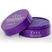 Odea Aktif Mor Karbon Diş Beyazlatıcı Toz 50 Gr, Çay Kahve ve Sigara Lekelerine Karşı Bikarbonatlı Diş Temizleme Tozu, Mentol ve Xylitol Özlü Ferahlatıcı Bakım