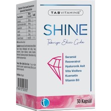 Odea Shine Seramid Resveratrol Hyaluronik Asit Içeren Takviye Edici Gıda – 30 Kapsül