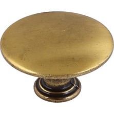 Odea Ahu Düğme Kulp 40MM Antik Sarı (2 Adet)
