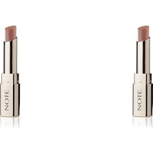 Odea Cosmetics Iconic Matte Lipstick 102 Soulmate Kalıcı Mat Ruj, Nude (2 Paketi)