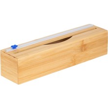Odea PBT-588 Bambu Tek Bölmeli Streç Folyo Kesme Kutusu 33X8X7,5CM