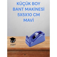 Odea Küçük Boy Masaüstü Bant Makinesi, 5X5X10 Cm, Mavi