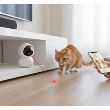 Gy Atelier Wi-Fi Akıllı Güvenlik Kamerası Bebek ve Ev Kamerası Hareket Takibi Gece Görüş Sesli Görüşme Beyaz Tek Ebat