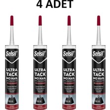 Gy Atelier Ultra Tack Beyaz Silikon 290 ml 4 Adet