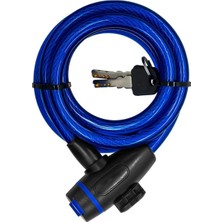 Gy Atelier Bisiklet Halat Zincir Kilit 150 cm Motosiklet Çelik Kilit Çap 12 mm Ø Hırsız Önleme Güvenlik 1 Adet