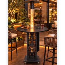 Yaşam Garden Dizayn KOMPAK MASALI LAZER KORUMALİ FÜZE SOBA