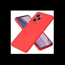 Xiaomi Poco X5 Pro 5g Nano Içi Kadife Silikon - Kırmızı