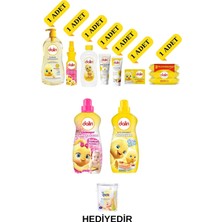 Odea Tr Bebek Bakım Seti Karma Paket, Şampuan, Losyon, Deterjan, Islak Mendil, Model SET21/3
