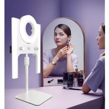 Odea Tr Vlog Çekim Işığı Taşınabilir Yayıncı Aydınlatması Renk Sıcaklığı Ayarlanabilir Mini LED Işık Video Çekim Işık Ürün Tanıtım, Makyaj ve Selfie Fotoğraf Için LED Aydınlatma MM3820