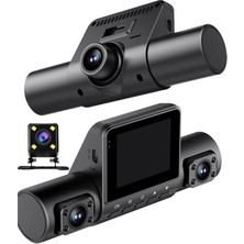 Odea Tr 4 Kameralı 1080P Hd Araç Içi Kamera Ön Arka Yan Sağ-Sol Açılar 32GB Hafıza Kartı Takılabilir