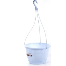 Odea Tr SO-SM03 Safir Makrome Askılı Balkon Saksı Takımı 6 Litre No 3
