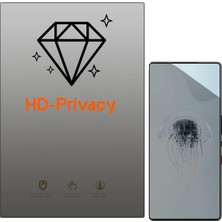 Odea Tr Zte Nubia Red Magic 10 Pro ile Uyumlu Privacy Gizlilik Filtreli Hayalet Nano Ekran Koruyucu - EKM110