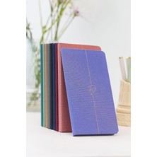 Odea Tr 2027 Yılı Haftalık Keten 9X17 cm Cep Ajandası 12 Aylık Lila
